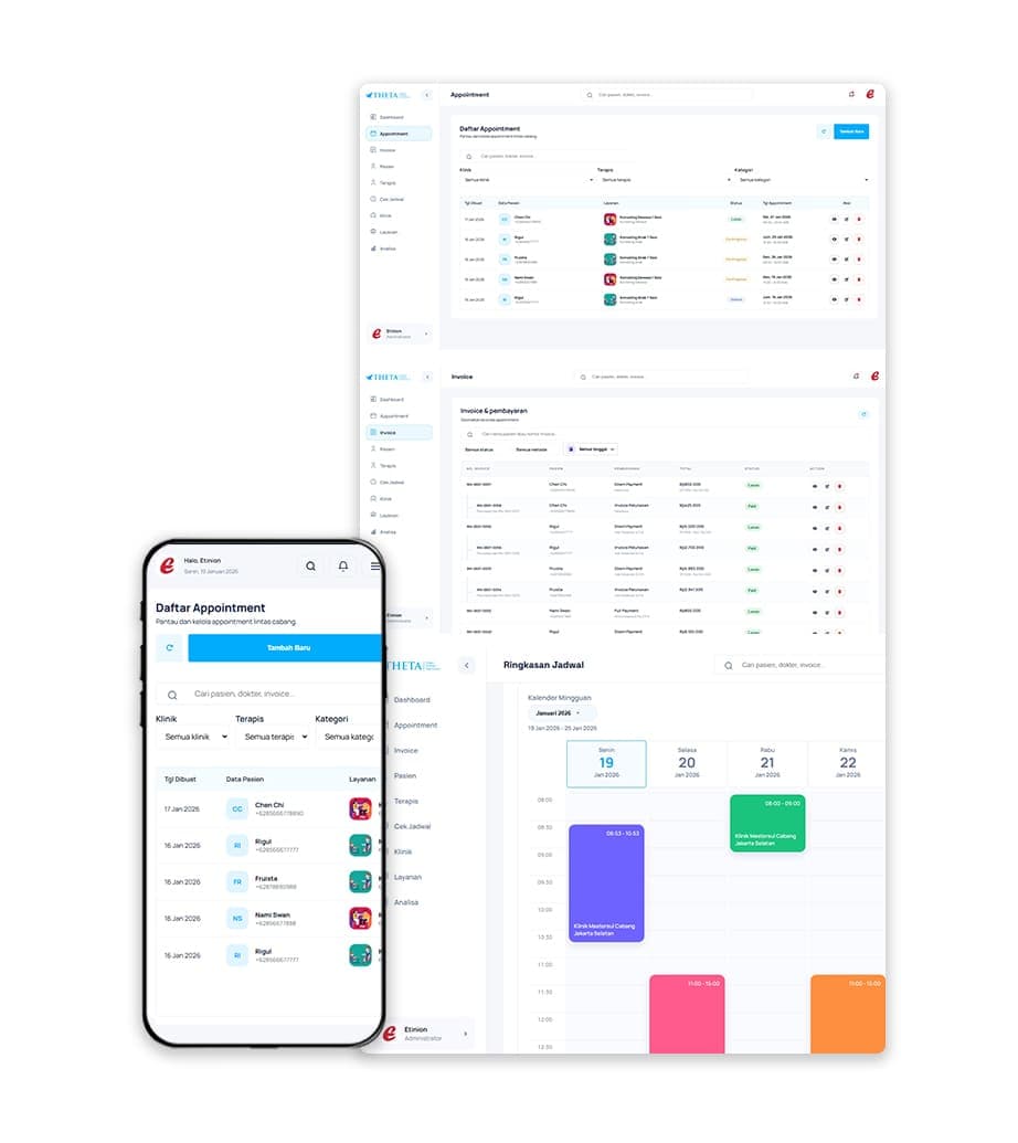 Portofolio My Theta Appointment System
