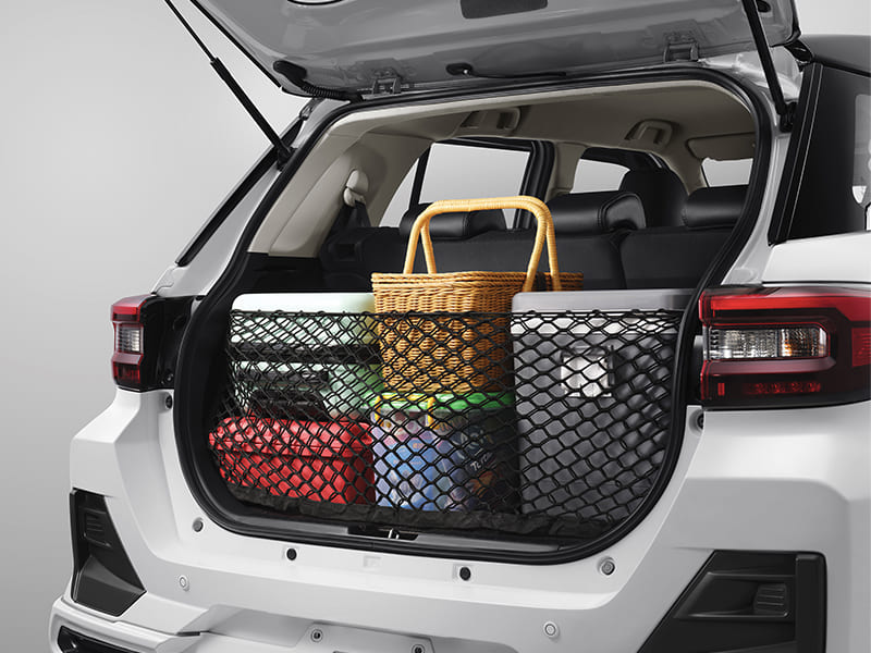 Beyond Accessories   Customization items for all types may vary depending on the products and areas availabilities.   Highlight Features    GR Door Scuff Plate GR Door Handle Protector Side Body Moulding Cargo Net Air Purifier Black Roof Sticker Set